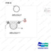 D581806 MOUNT GROUP,FFL,BASIC - parts diagram, item 44 shown - genuine Doosan / Bobcat forklift part
