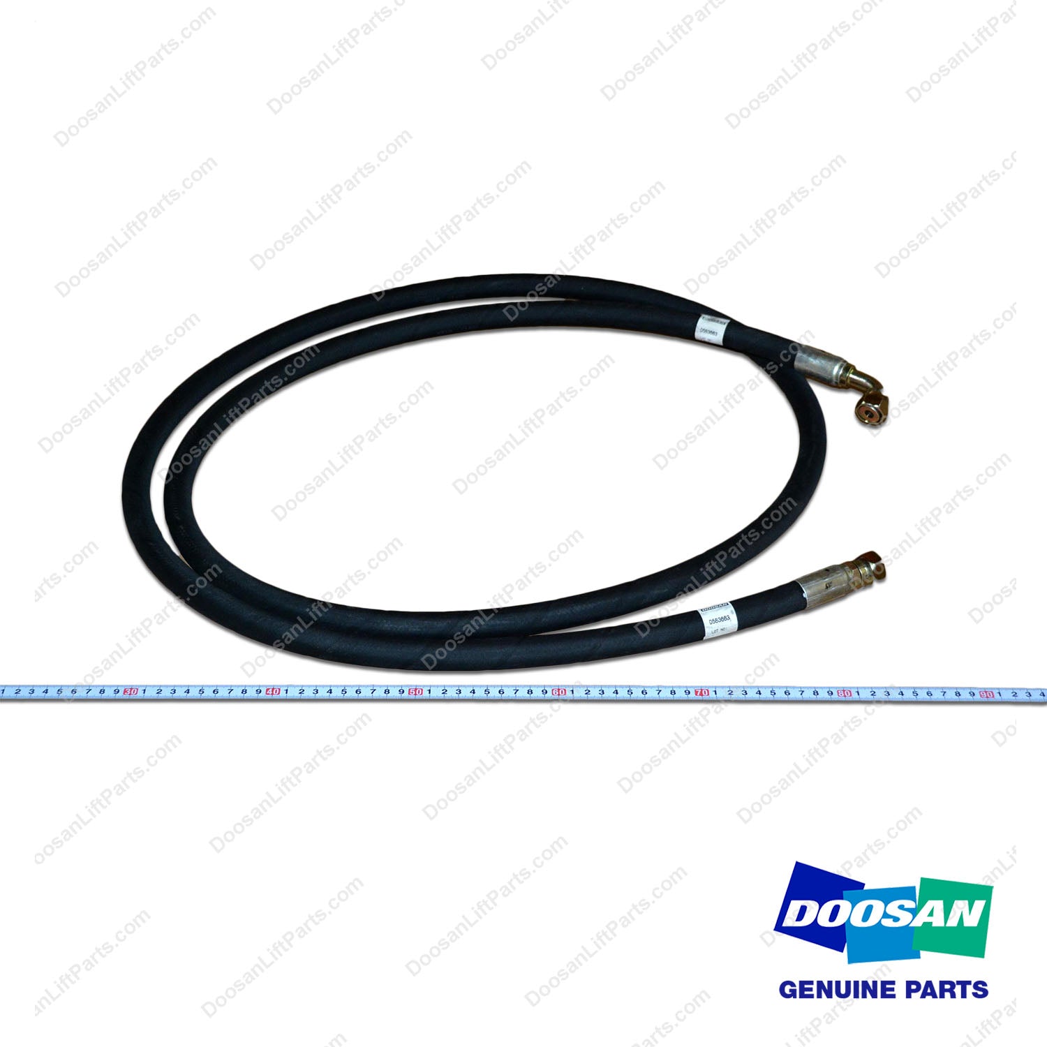 Hose Assy;fuel Free Triple (5.0 Meter) - Doosan Forklift Part D583663