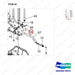D584315 Lift & Tilt Mounting Gp - FFT - parts diagram, item 54 shown - genuine Doosan / Bobcat forklift part