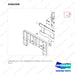 D584368 CARRIAGE AR., STD, STANDARD for SINGLE - parts diagram, item 3 shown - genuine Doosan / Bobcat forklift part