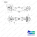 D600075 AXLE GP - full parts diagram, item 1 marked - genuine Doosan / Bobcat forklift part