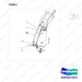 D600734 CONTROL GP-FORWARD & REVERSE - parts diagram, item 5 shown - genuine Doosan / Bobcat forklift part