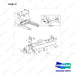 D657060 Battery Bed Gp - full parts diagram, item 31 marked - genuine Doosan / Bobcat forklift part