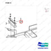 D657060 Battery Bed Gp - parts diagram, item 31 shown - genuine Doosan / Bobcat forklift part