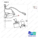 D700424 COIL & DISTRIBUTOR GP - parts diagram, item 15 shown - genuine Doosan / Bobcat forklift part