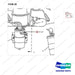 D700428 COIL & DISTRIBUTOR GP - parts diagram, item 20 shown - genuine Doosan / Bobcat forklift part