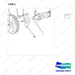D700653 CAMSHAFT GP - parts diagram, item 2 shown - genuine Doosan / Bobcat forklift part