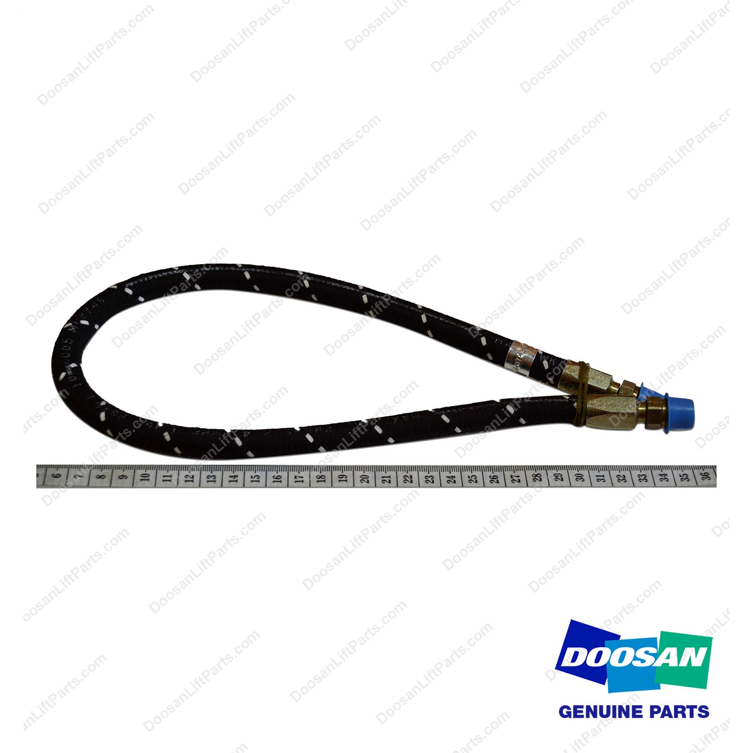 Hose Assy;straight - Doosan Forklift Part D700749