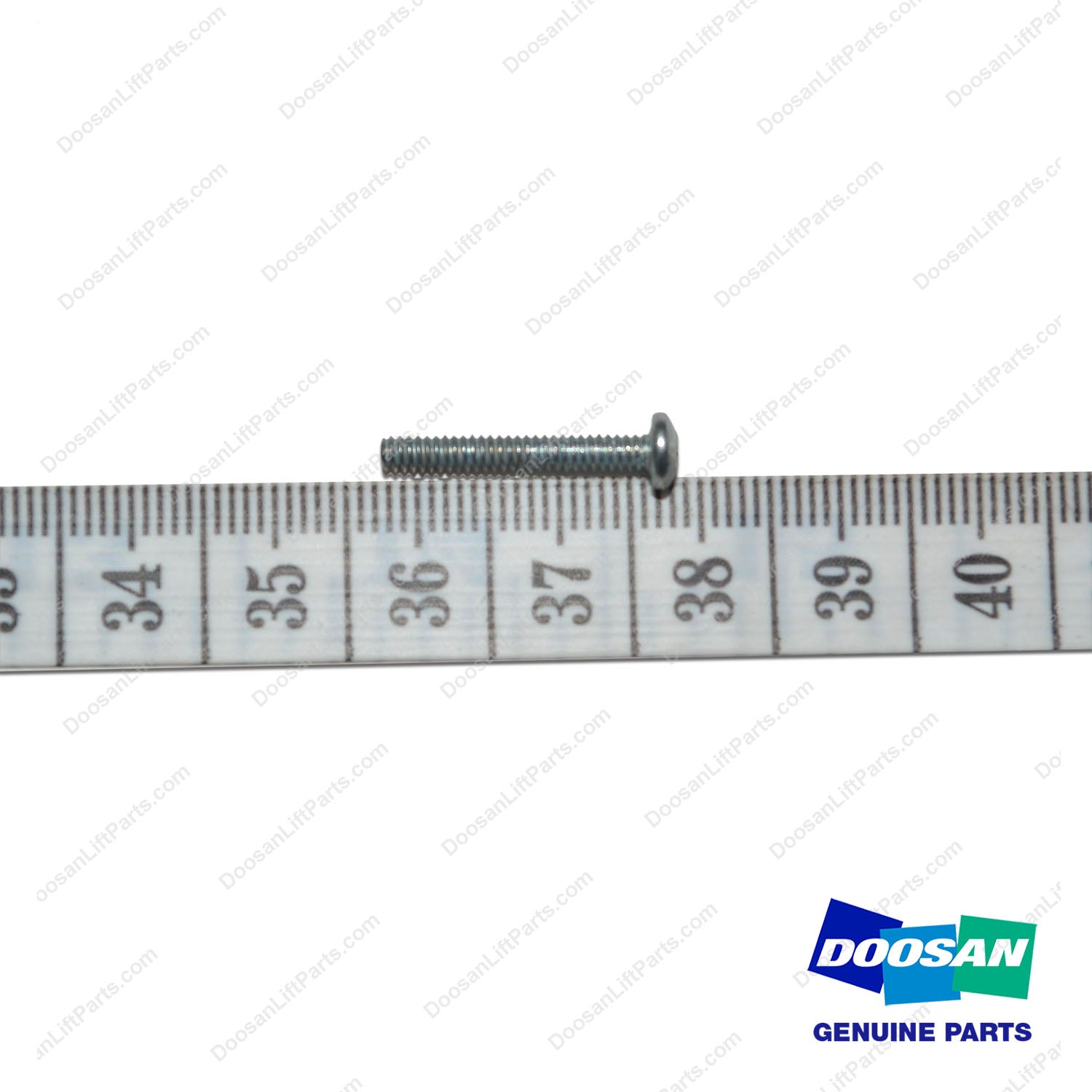 Screw,Machine;slotted Round Head - Doosan Forklift Part D701001