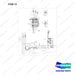 D810500 CHANGEOVER AR.-C/V GP - (3/2--->  3/3) - full parts diagram, item 13 marked - genuine Doosan / Bobcat forklift part