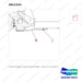 D812333 CH/OV AR-BELLY PLATE;GC25P-5,MMC - parts diagram, item 2 shown - genuine Doosan / Bobcat forklift part