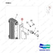 D812903 Changeover Ar.-Cooler In Tank - parts diagram, item 5 shown - genuine Doosan / Bobcat forklift part