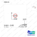 D830026-T ARRANGEMENT;TIRE, OCDB,NON-MARKING,NARRO - parts diagram, item 2-01 shown - genuine Doosan / Bobcat forklift part
