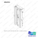 D862953 MAST AR.; FFTV,  MFH 6540, OAL 3410 - full parts diagram - genuine Doosan / Bobcat forklift part