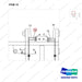 D870938 LINES GP-CARRIAGE(INTEGRAL SHIFTING-FORK POSITIONER AR - (FF - parts diagram, item 14 shown - genuine Doosan / Bobcat forklift part