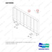 D870990 FORKPOSITIONER, QUAD,ISFP,W=1120,SIM,4SP,CL2 - full parts diagram, item 1-01 marked - genuine Doosan / Bobcat forklift part