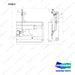 D871424 LINES GP-ATT-SEC(3 WAY)-LH(FFT) - full parts diagram, item 2 marked - genuine Doosan / Bobcat forklift part