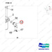 D902255 Lines Gp-Mast Operating - parts diagram, item 12 shown - genuine Doosan / Bobcat forklift part