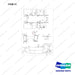 D909093 FRAME GP - full parts diagram, item 31 marked - genuine Doosan / Bobcat forklift part