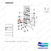 D909235 LINES GP-ATT(4WAY) - parts diagram, item 29 shown - genuine Doosan / Bobcat forklift part