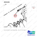 D910182 AXLE GP-DRIVE - (2/2)-D45S(LC600) - parts diagram, item 17 shown - genuine Doosan / Bobcat forklift part