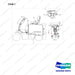 D915000 WARNING GP-SEAT & PARKING - full parts diagram, item 7 marked - genuine Doosan / Bobcat forklift part
