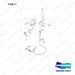 D915035 CONTROL GP - full parts diagram, item 11 marked - genuine Doosan / Bobcat forklift part