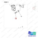 D915035 CONTROL GP - parts diagram, item 11 shown - genuine Doosan / Bobcat forklift part