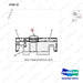 D915050 CHANGE AR-SOUND SUPPRESSION - parts diagram, item 16 shown - genuine Doosan / Bobcat forklift part
