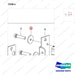 D917188 SWITCH ASSY;CB TYPE;1TON ALL - parts diagram, item 4 shown - genuine Doosan / Bobcat forklift part