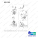 D917189 VALVE ARRANGEMENT;3SEC,3LEV - full parts diagram, item 23 marked - genuine Doosan / Bobcat forklift part