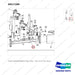 D917189 VALVE ARRANGEMENT;3SEC,3LEV - parts diagram, item 23 shown - genuine Doosan / Bobcat forklift part