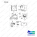 D917206 CHANGEOVER AR. - E TO EE TRUCK - full parts diagram, item 20 marked - genuine Doosan / Bobcat forklift part