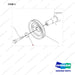 D917227 PULLEY GP-CRANK SHAFT - full parts diagram, item 3 marked - genuine Doosan / Bobcat forklift part