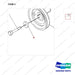 D917227 PULLEY GP-CRANK SHAFT - parts diagram, item 3 shown - genuine Doosan / Bobcat forklift part