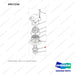 D917234 FILTER ASSY - full parts diagram, item 3 marked - genuine Doosan / Bobcat forklift part
