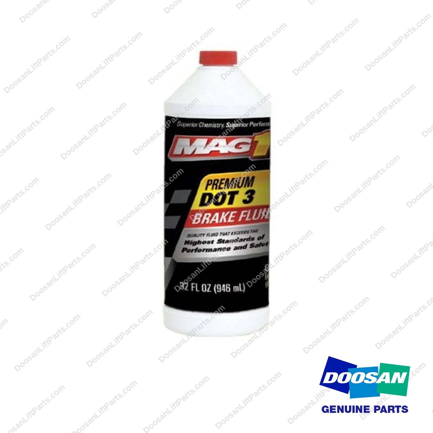 DC120 - Brake Fluid Dot 3 (Pack of 12) - OEM Doosan Daewoo Bobcat