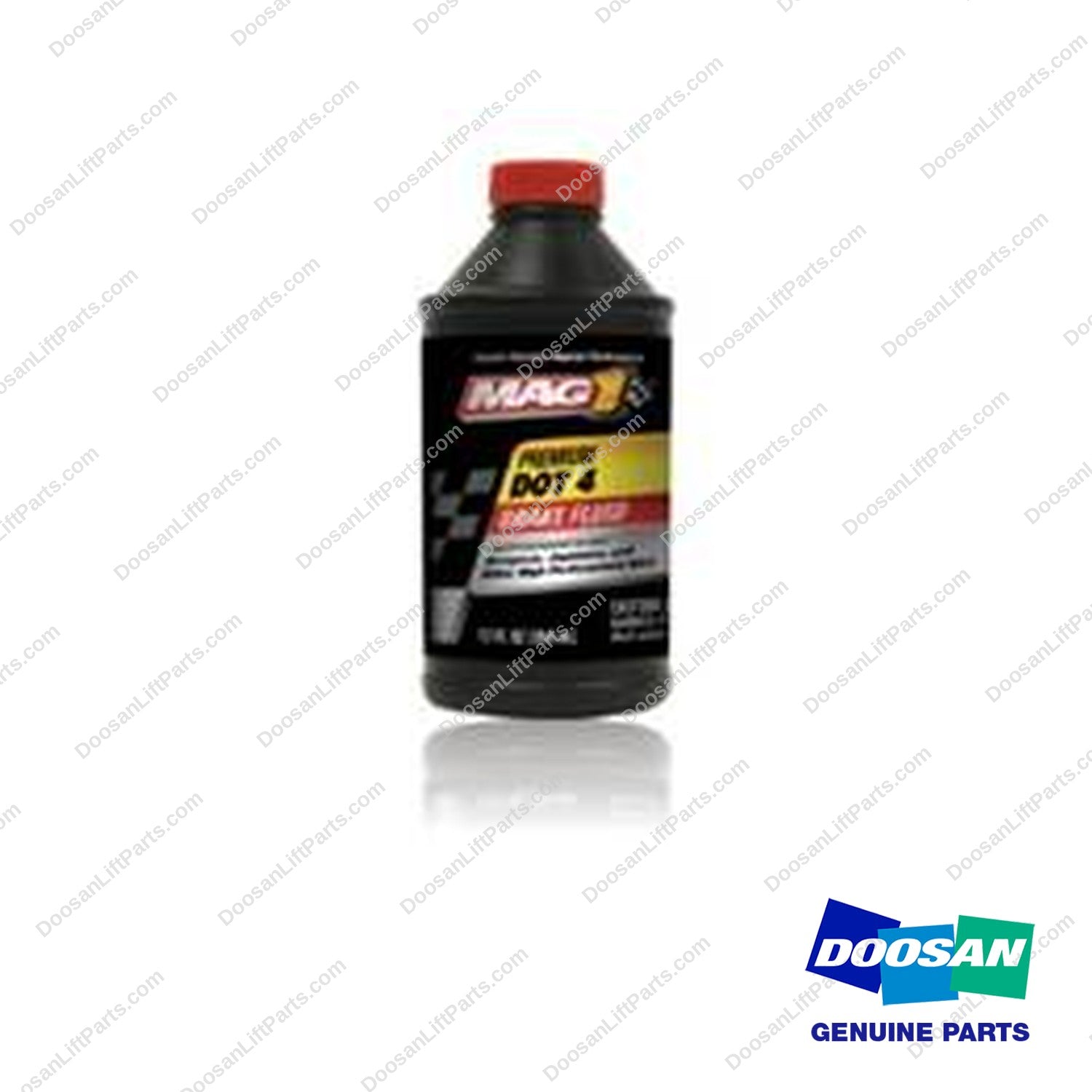 DC126 - Brake Fluid Dot 4 12/12OZ (Pack of 12) - OEM Doosan Daewoo Bobcat