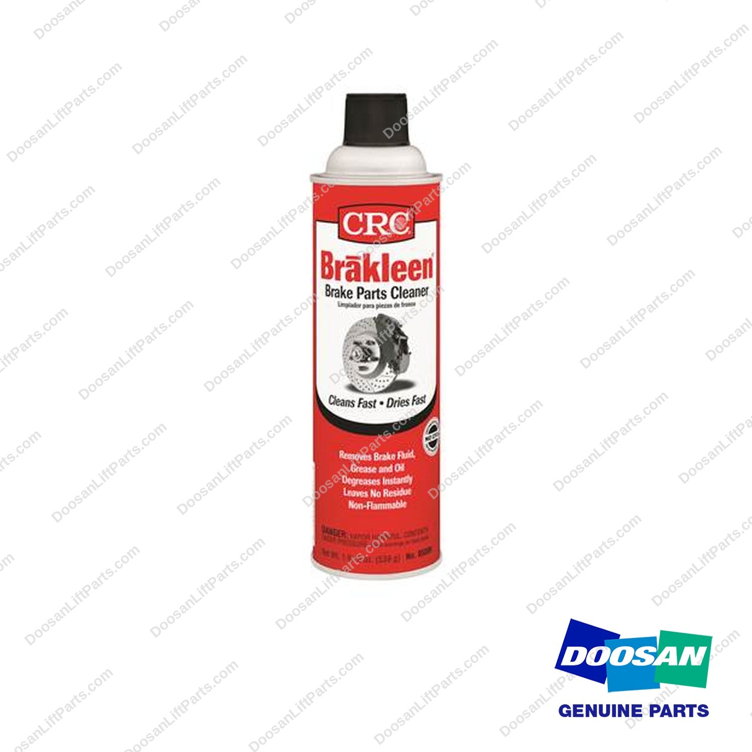 DC5089 - Chlorinated 12 Per Pkg Brakleen (Pack of 12) - OEM Doosan Daewoo Bobcat