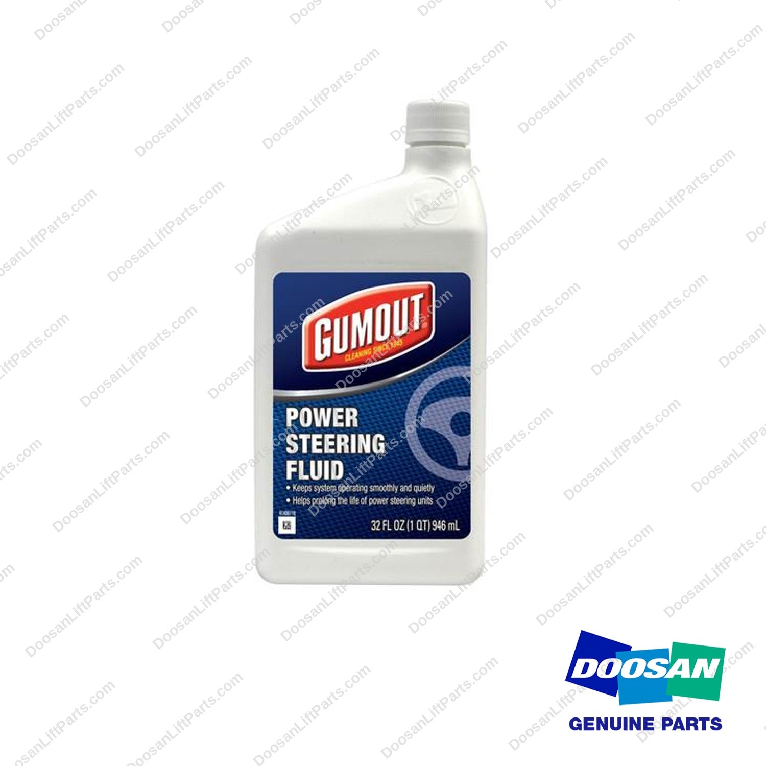DC800001941 - Power Steering Fluid (Pack of 6) - OEM Doosan Daewoo Bobcat