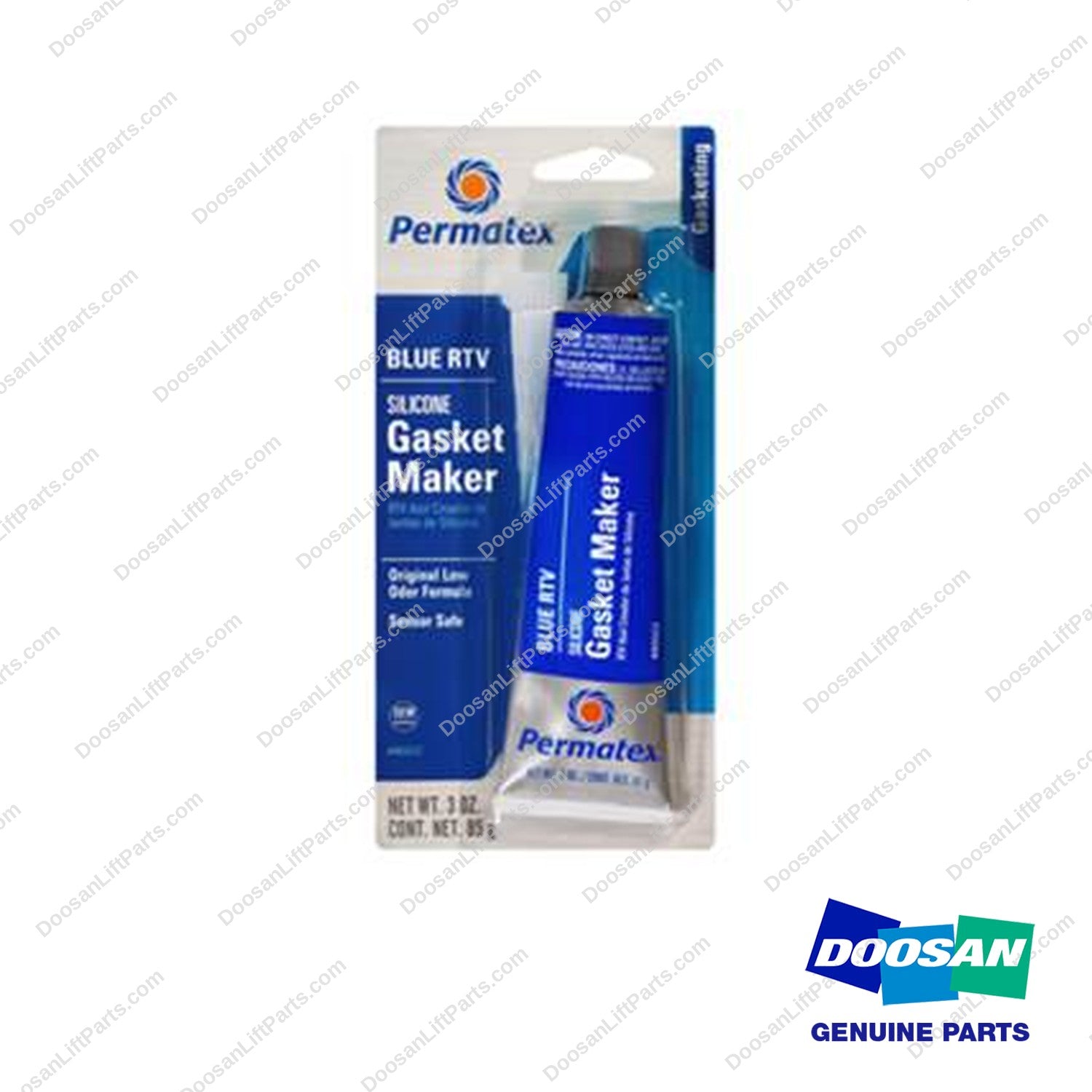 DC80022 - Blue Rtv Silicone (Pack of 12) - OEM Doosan Daewoo Bobcat