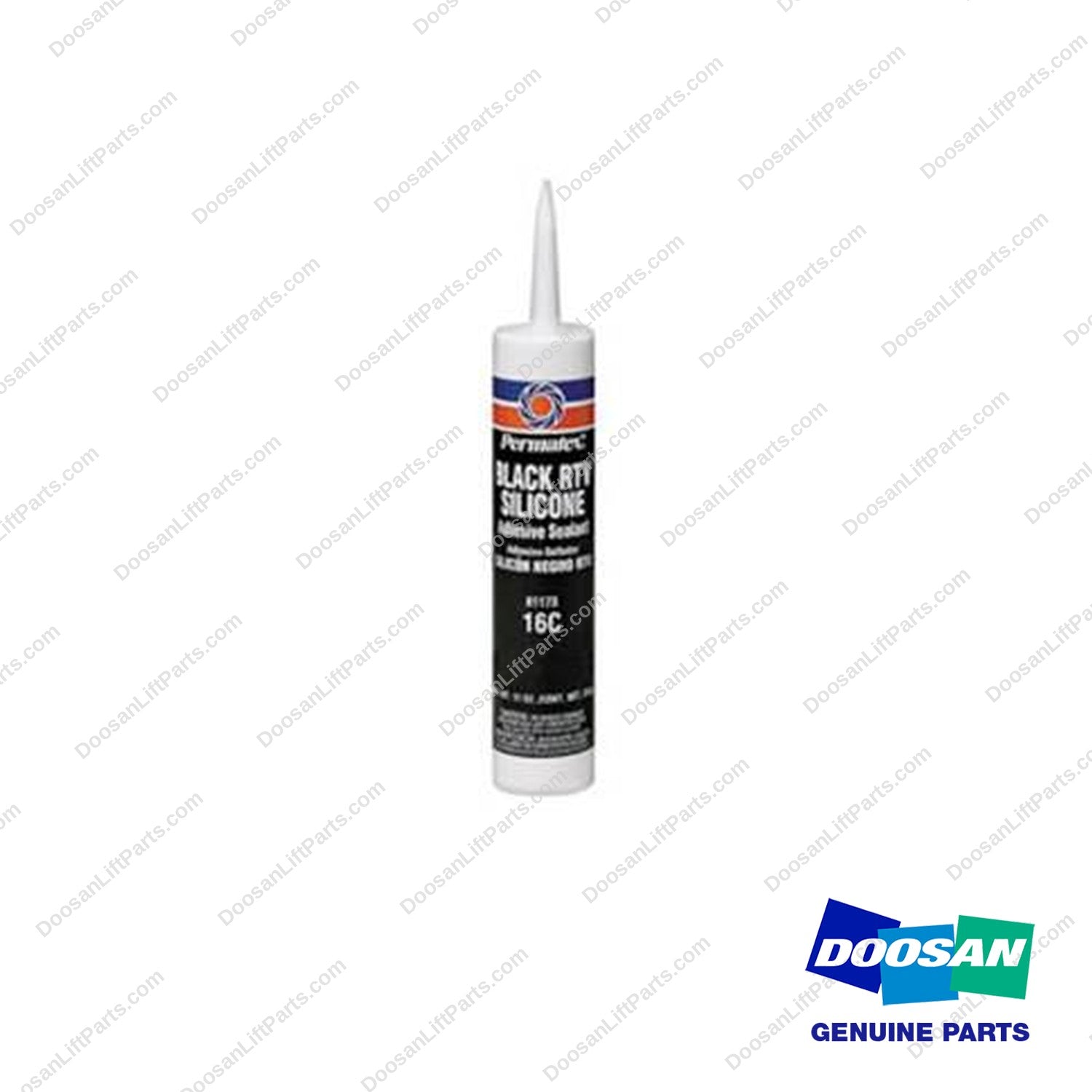 DC81173 - Black Silicone Adhesive/seal (Pack of 12) - OEM Doosan Daewoo Bobcat