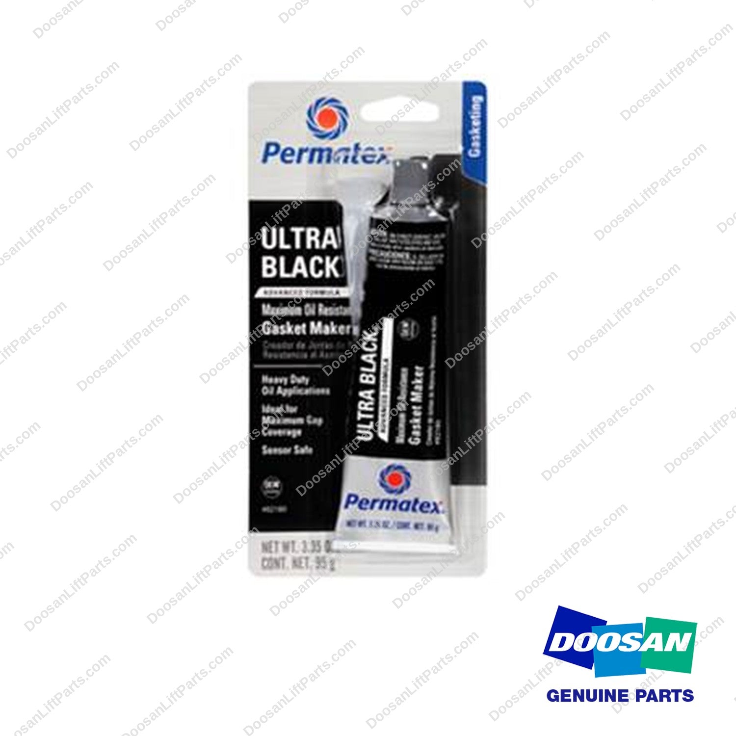 DC82180 - Ultra Black HI Temp (Pack of 12) - OEM Doosan Daewoo Bobcat