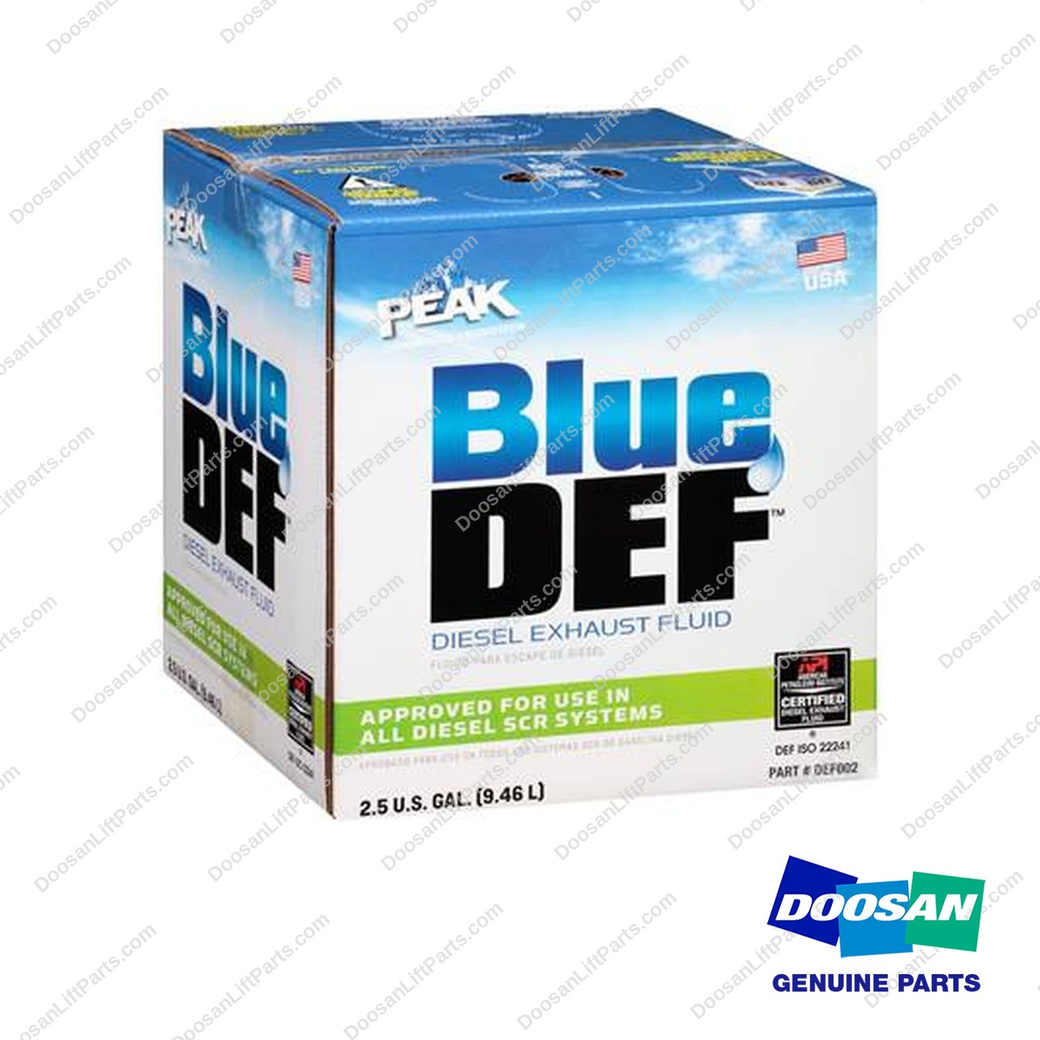 DCDEF002 - Blue Def - OEM Doosan Daewoo Bobcat