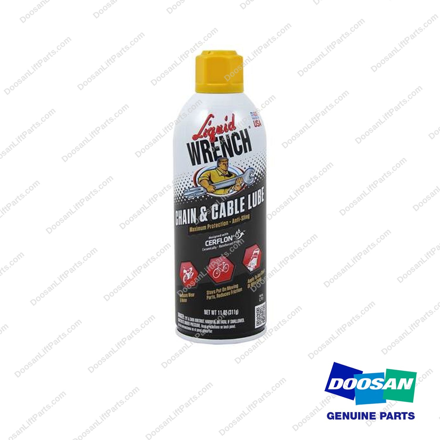DCL7-11 - Universal Chain & Wire Lube (Pack of 12) - OEM Doosan Daewoo Bobcat