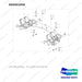 DS0301059 LP Cradle Sub Ass'y - full parts diagram, item 10 marked - genuine Doosan / Bobcat forklift part