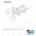 DS0401260 CH/OV AR-ENGINE GUARD;3.0-3.5TON - full parts diagram, item 5 marked - genuine Doosan / Bobcat forklift part