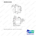 DS20111525 RADIATOR GROUP;SUB - full parts diagram, item 31 marked - genuine Doosan / Bobcat forklift part