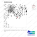 DS20111644 LINE GROUP;MAST OPERATION,10/12TON,T4 - parts diagram, item 73 shown - genuine Doosan / Bobcat forklift part