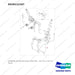 DS20112107 STEERING GROUP;D(G)25S-7,NEW OPC - full parts diagram, item 10 marked - genuine Doosan / Bobcat forklift part